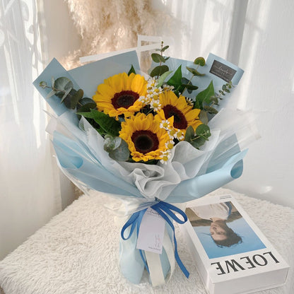 Shinny Sunflower Bouquet