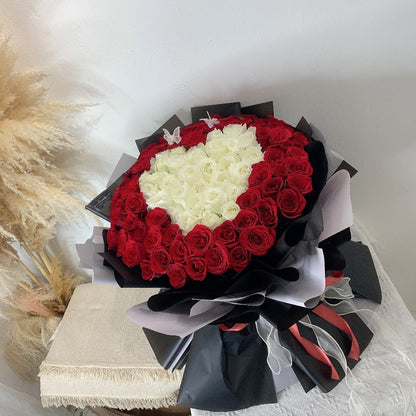 V2024 Forever Love 99 Rose Bouquet