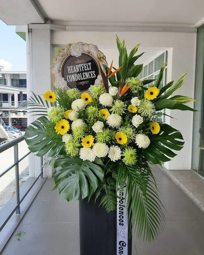 Tribute Condolences Flower Stand