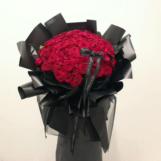 V2024 Red Passion 99 Rose Bouquet