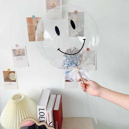 Baby Breath Emoji Balloon