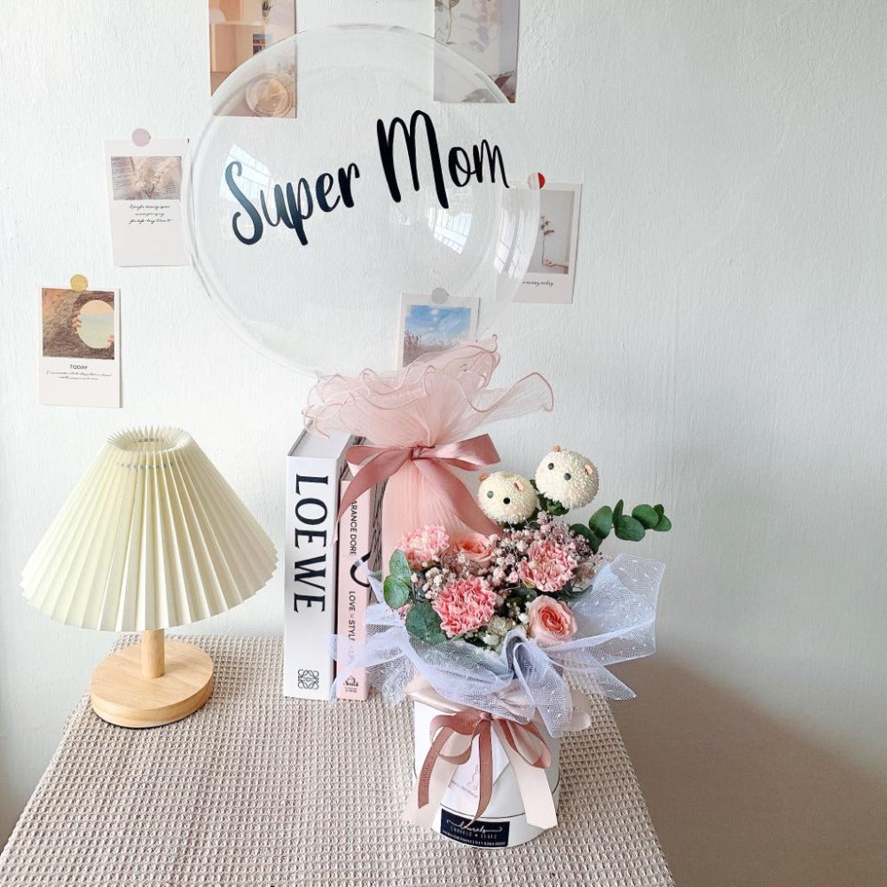 Super Mom Bunny Box | Laurels & Leafz