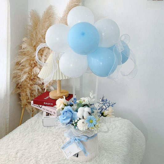 Caleb Balloon Flower Bouquet