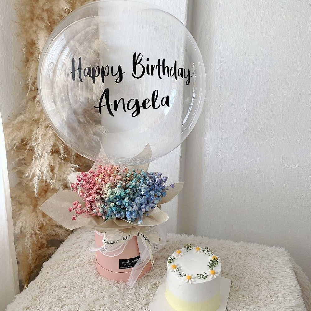 Customise Balloon Wording (ADD-ON) | Laurels & Leafz