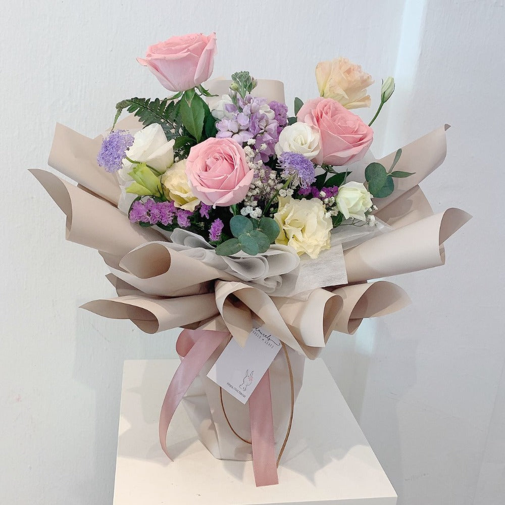 Candice Mix Flower Bouquet | Laurels & Leafz