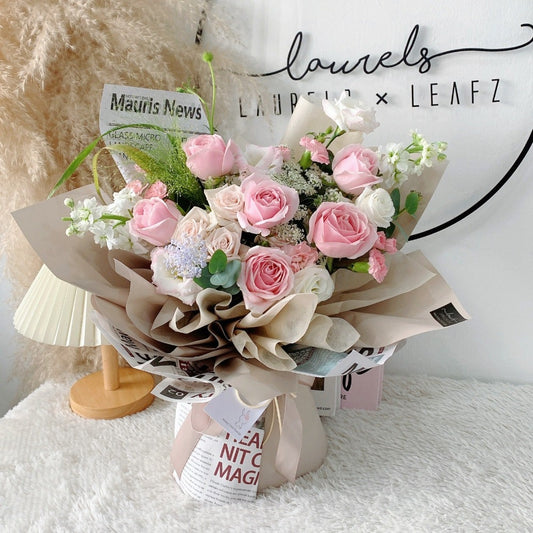 New Chapter Mix Flower Bouquet | Laurels & Leafz