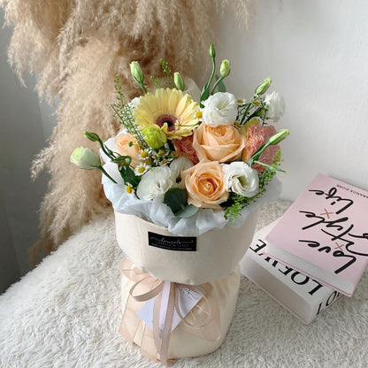 Golden Sunrise Mix Flower Bouquet