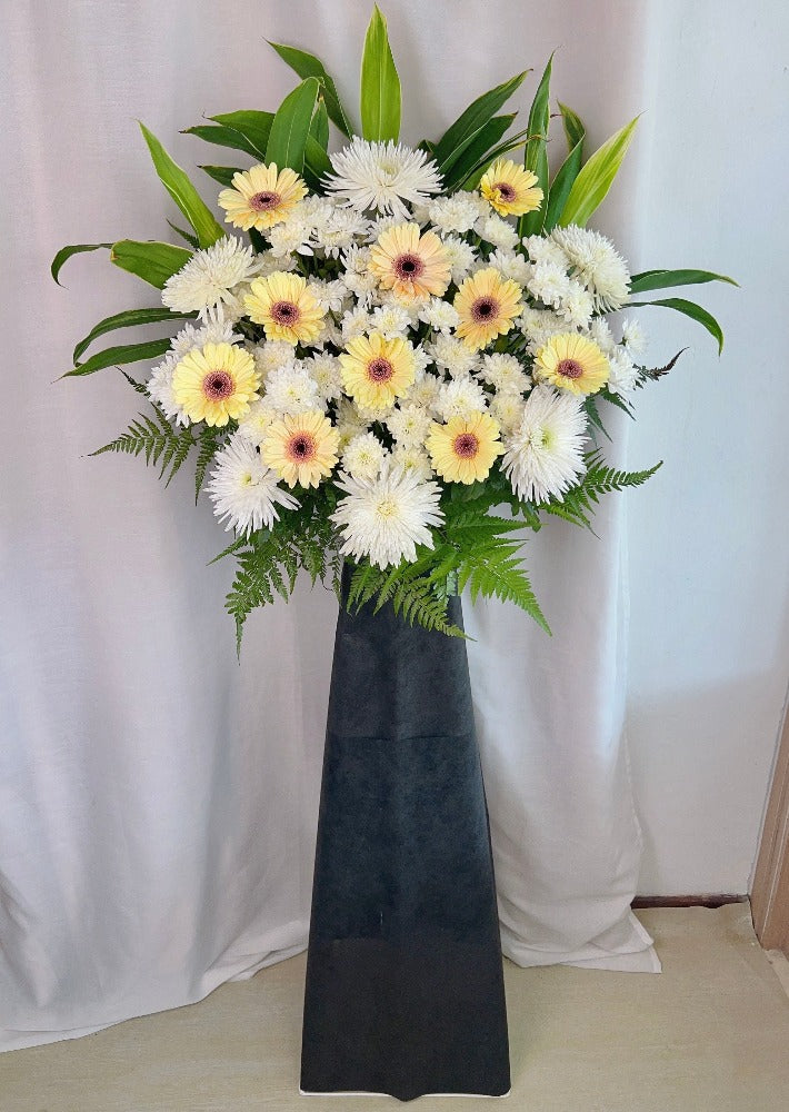 Claire Condolences Flower Stand | Laurels & Leafz