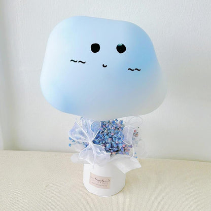 V2024 Little Cloud Baby Breath Balloon Flower Box