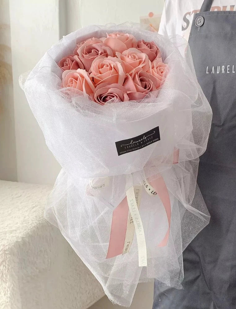 Peri Soap Rose Bouquet | Laurels & Leafz